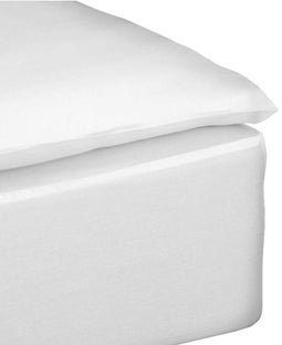 Prześcieradło Box 180x200x30 cm białe – obraz-1