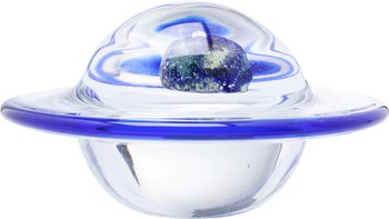 Przycisk do papieru planeta szklany 20x20 cm – obraz-1