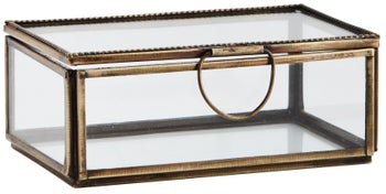 Transparentne pudełko na biżuterię i kosmetyki w stylu nowoczesnym – grafika-1.