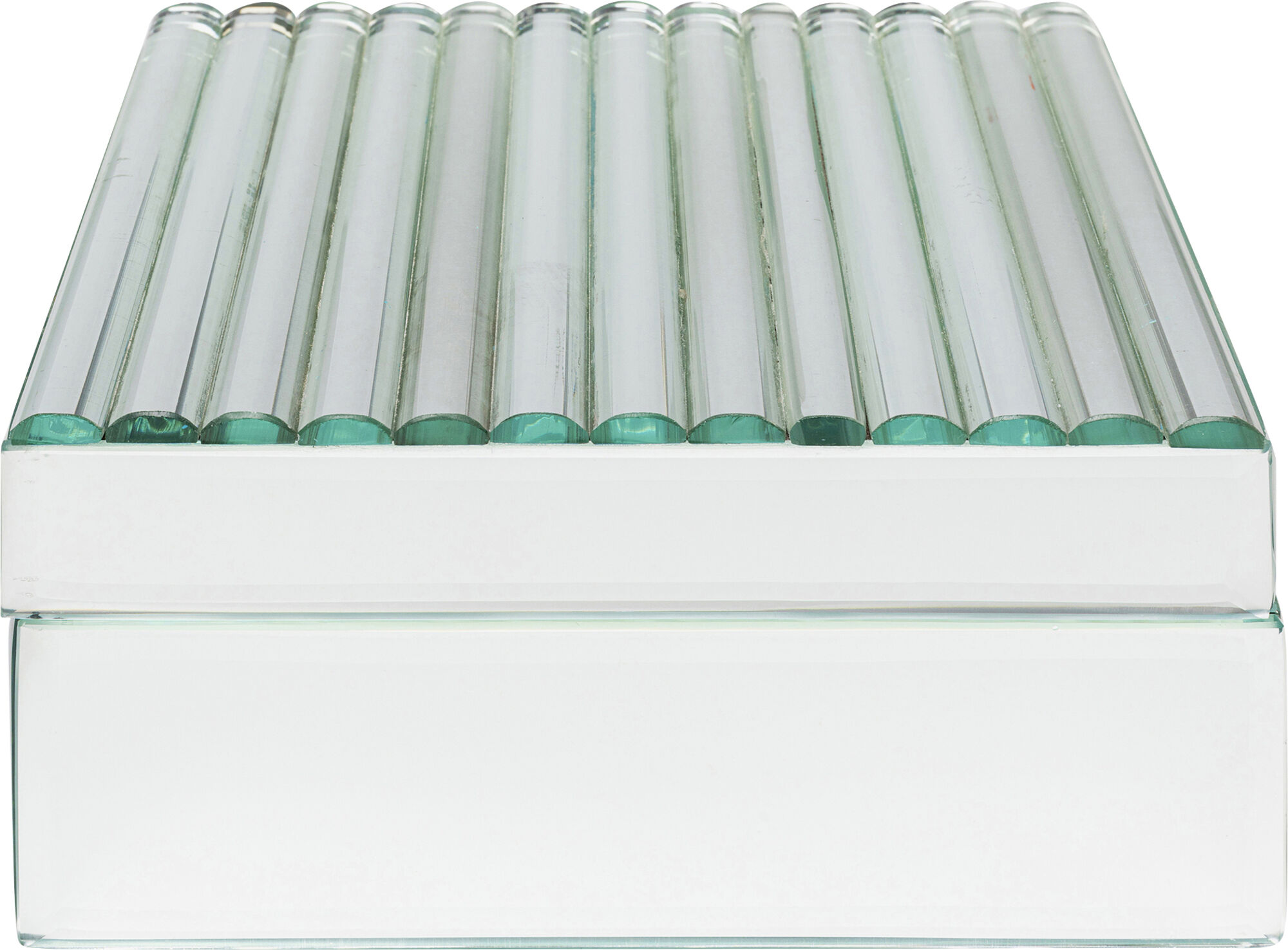 Cutie de bijuterii din sticla Elegant Silber 16x16 cm – imagine-1.