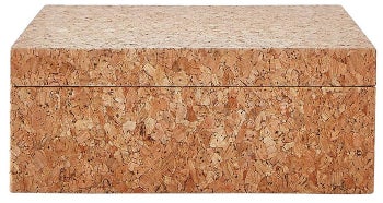 Pudełko dekoracyjne korkowe 20x20 cm – obraz-1