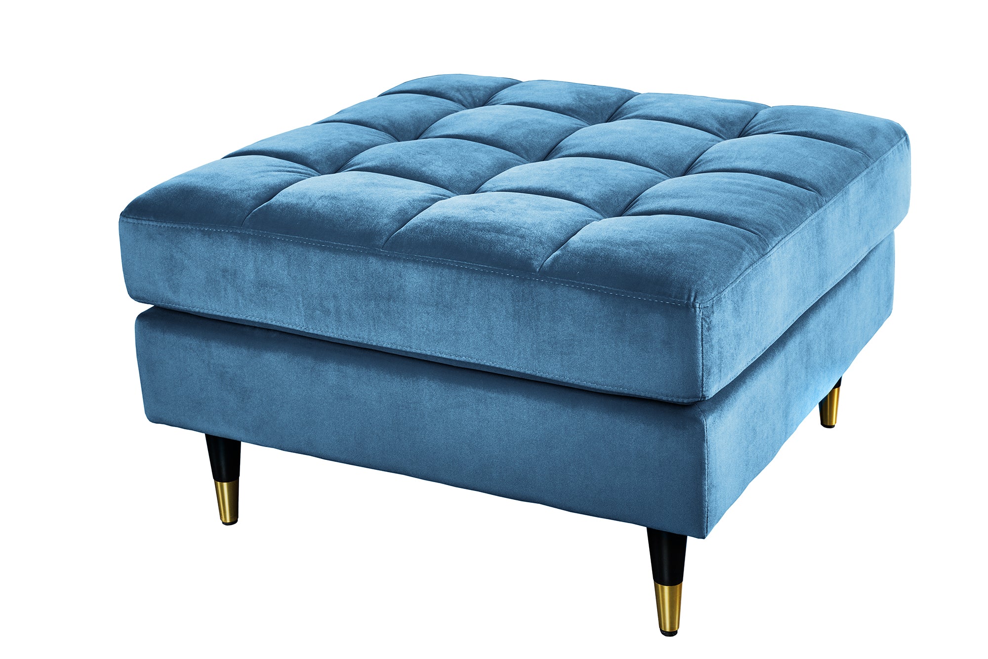 Pufa COZY VELVET 80 cm welur aqua – grafika-1.