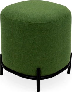 Pufa Harry 42x46 cm zielona – obraz-1