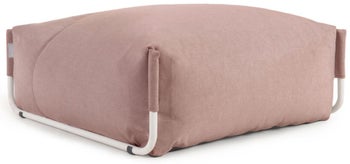 Pufa ogrodowa - moduł 101x101 cm kolor terakota – obraz-1