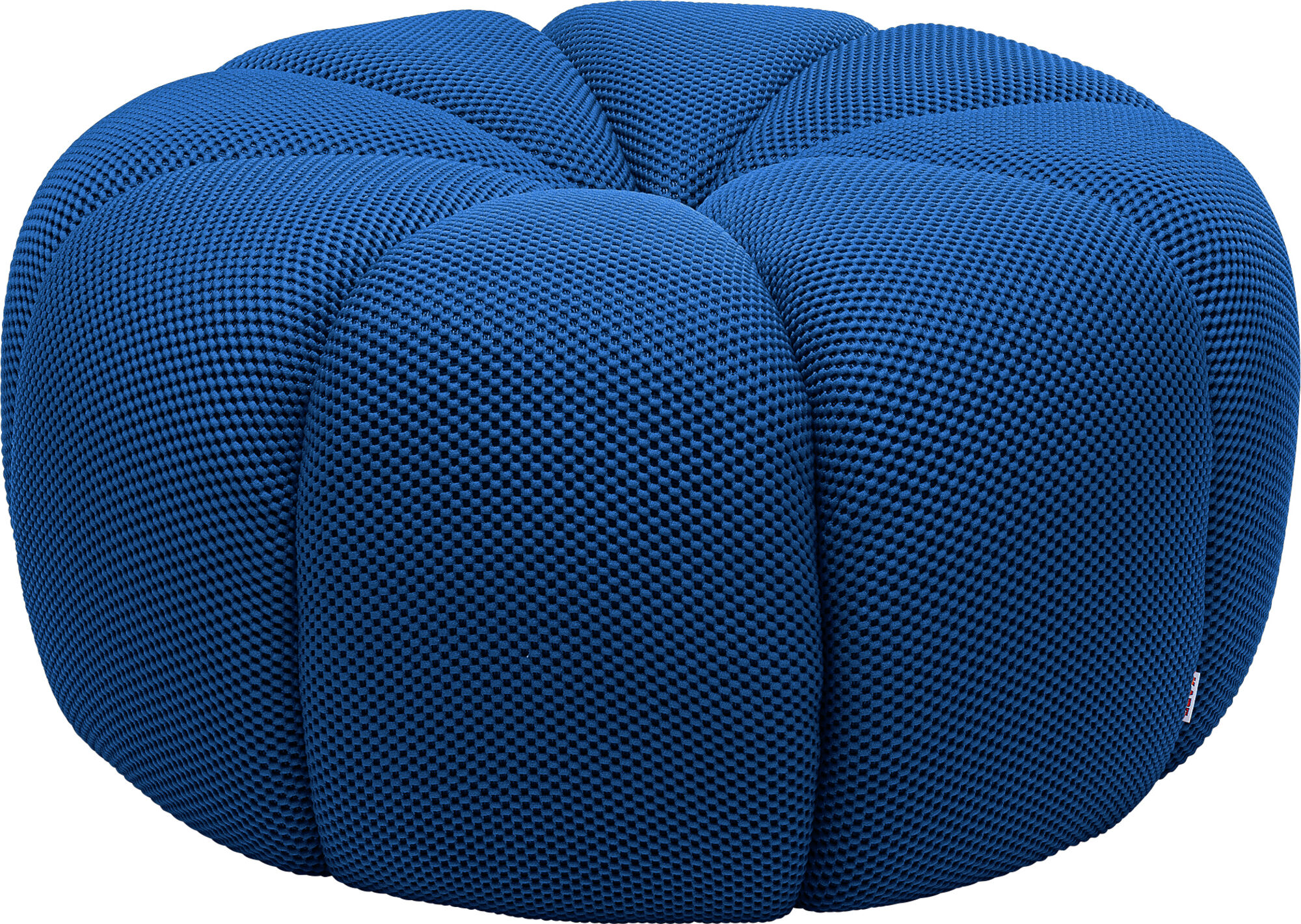 Taburet Peppo Lounge albastru Ø80cm – imagine-1.