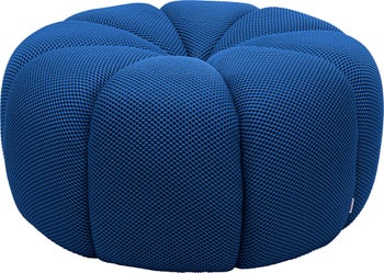 Taburet Peppo Lounge albastru Ø80cm – imagine-1.