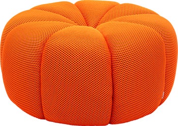 Sittpuff Peppo Lounge - Orange, Ø80cm – bild-1.