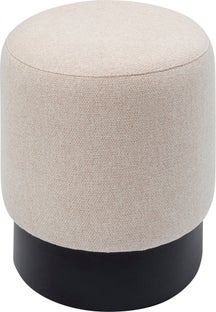 Stool Cherry Cream Black Ø36cm – Imagen-1.