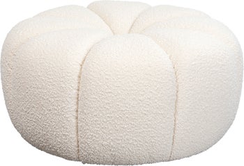 Sittpuff Peppo - Vit Ø76cm – bild-1.