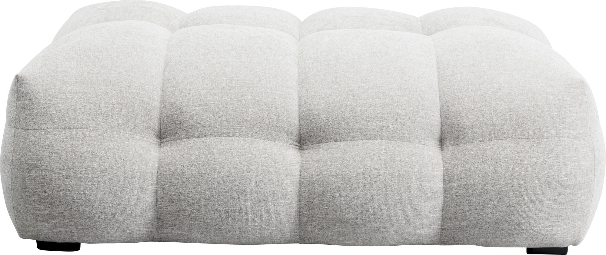 Pufa pikowana duża w kolorze kremowym 125x82 cm – grafika-1.