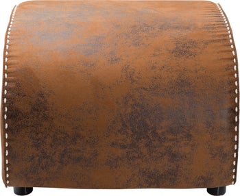 Fotpall Ritmo Vintage Brun – bild-1.