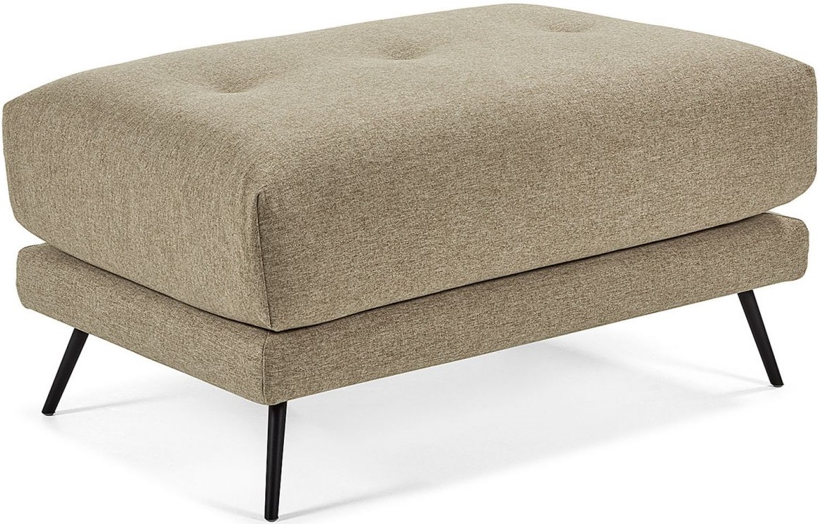 Pufa 80x60 cm brązowa – obraz-1