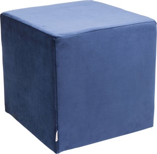 Puf catifea Albastru – imagine-1.