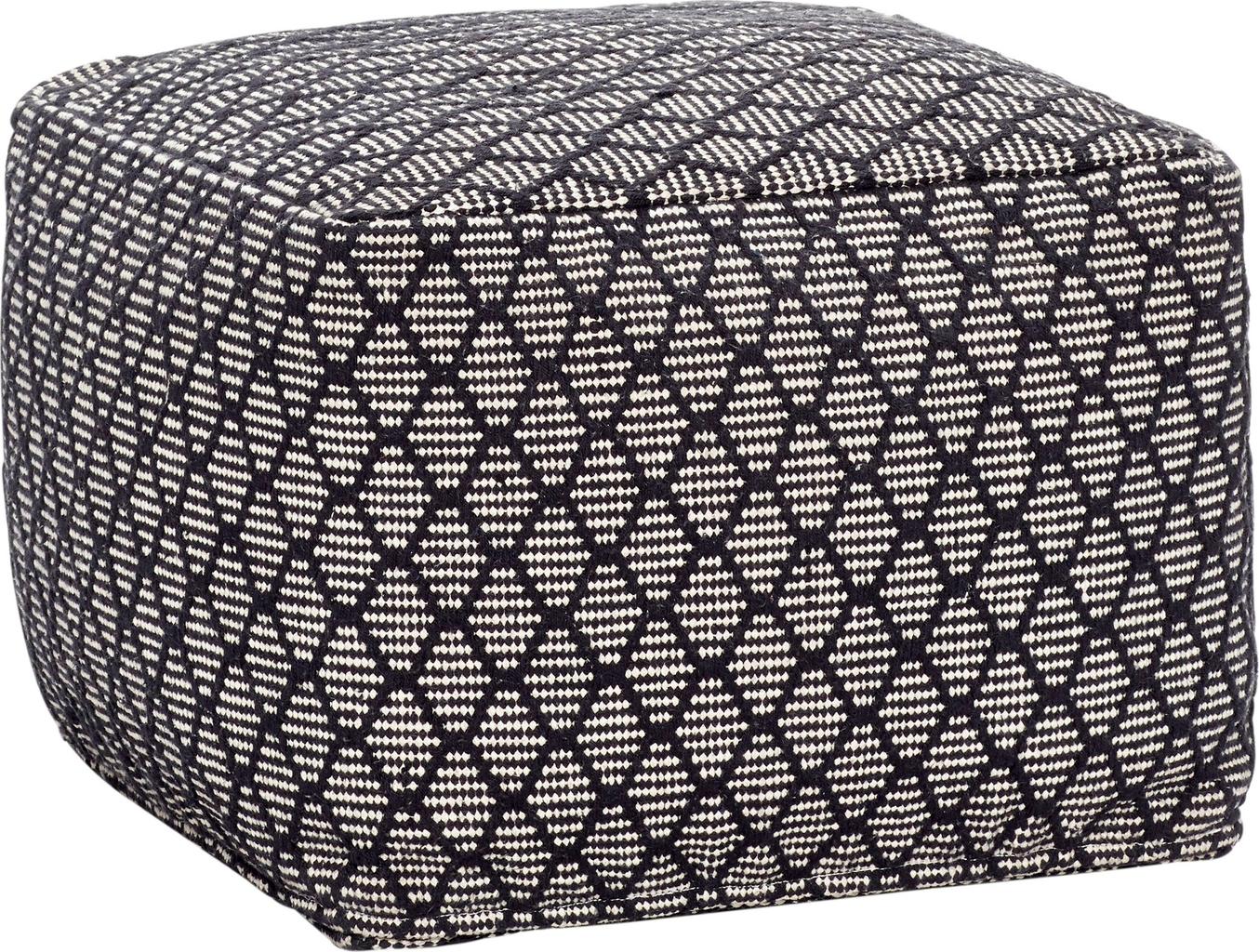 Pufa Vodu 45x35 cm czarno-biała – obraz-1