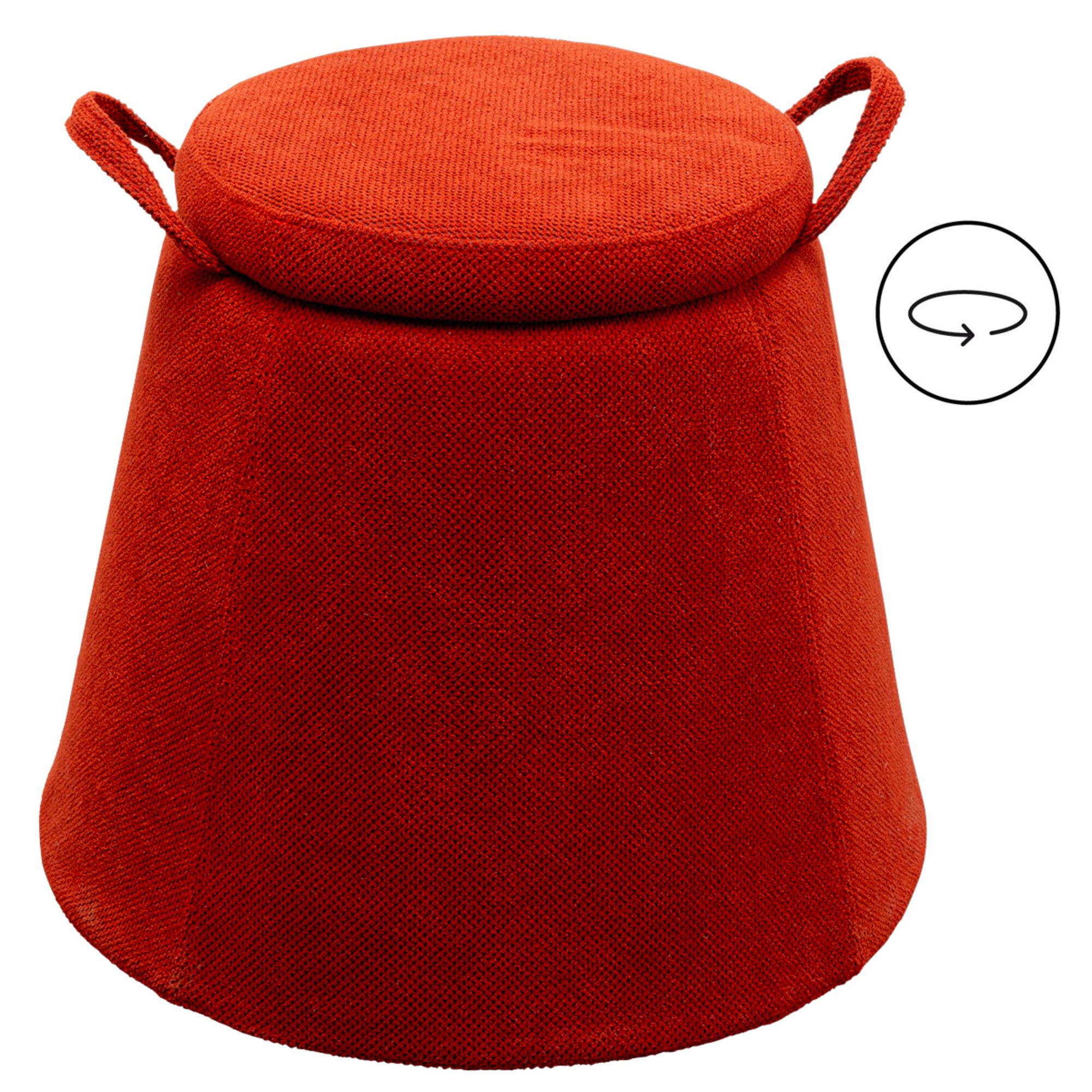 Табуретка Thimble Storage Red Ø51cm – изображение-1.