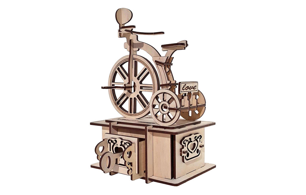 Пъзел - касичка Колело – изображение-1