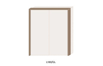 Рамка без осветление за гардероб Galea L180/GL – изображение-1