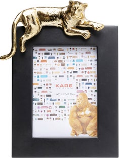 Rama foto din otel Relax Tiger 24x29 cm  – imagine-1.