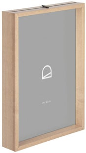 Ramka na zdjęcia drewniana brązowa 23x5 cm – obraz-1