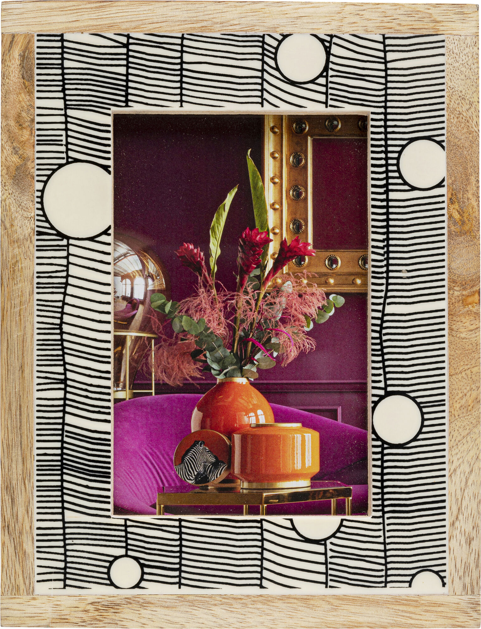 Ramka na zdjęcia MDF naturalna 17x22 cm – obraz-1