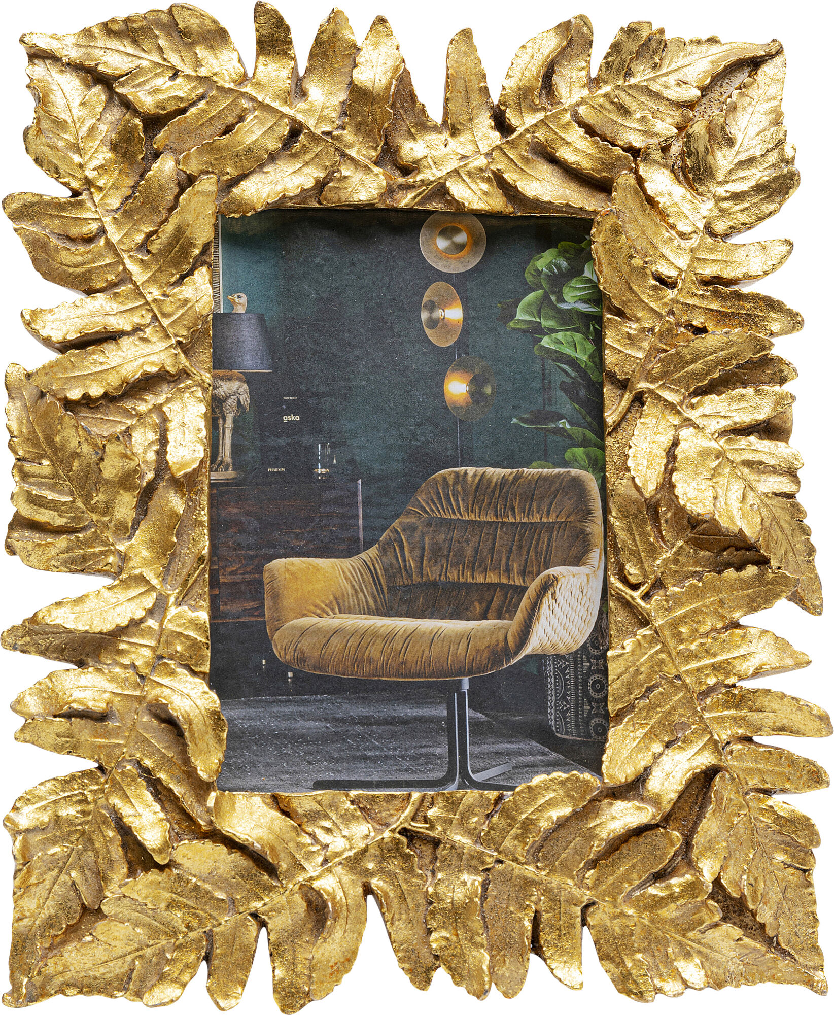 Ram za sliku Gold Leaves 10x15cm – slika-1.