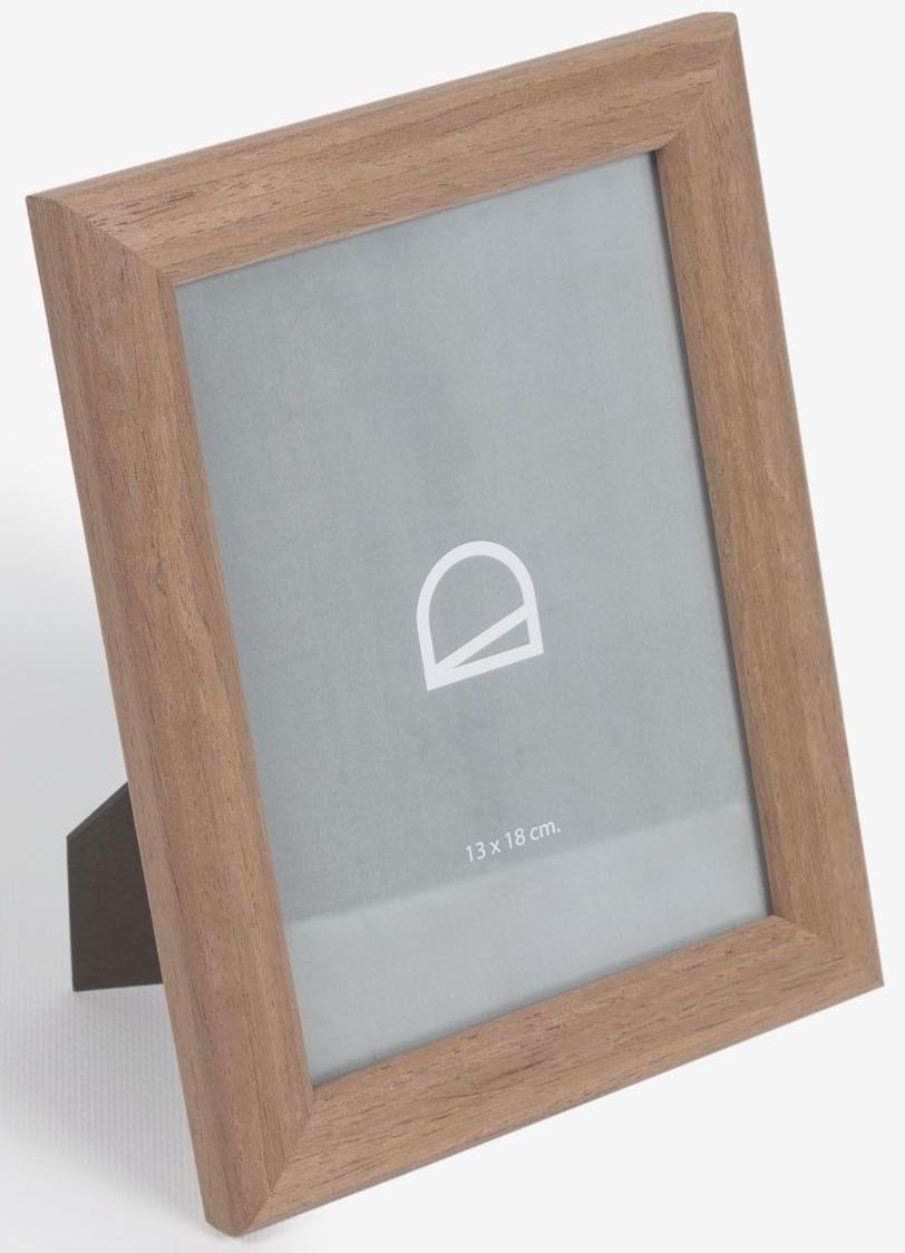 Ramka na zdjęcia brązowa 17x2 cm – obraz-1