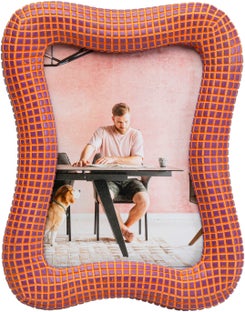 Bilderamme Wavy oransje 18x23 cm – bilde-1.