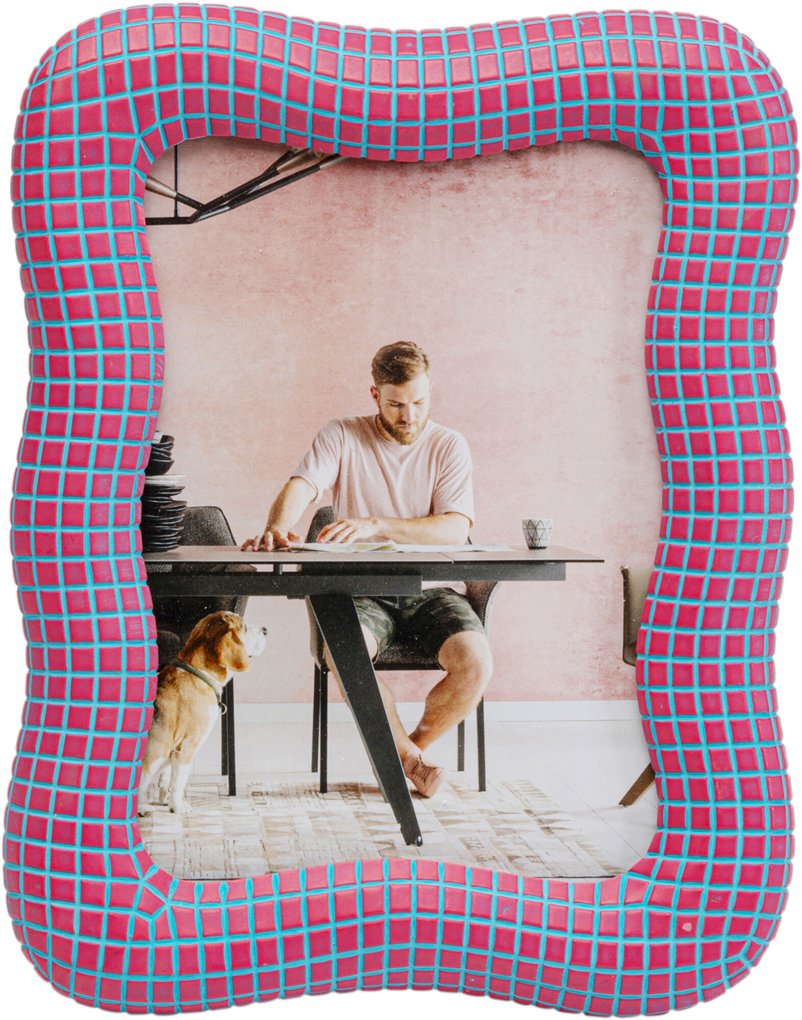 Ram za sliku Wavy Pink 13x18cm – slika-1.