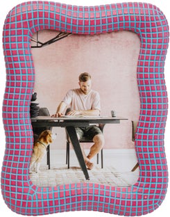 Rama foto Wavy Roz 18x23 cm – imagine-1.