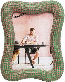 Rama foto Wavy Verde 18x23 cm – imagine-1.