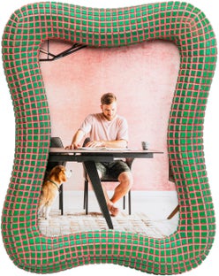 Bilderamme Wavy grønn 18x23 cm – bilde-1.
