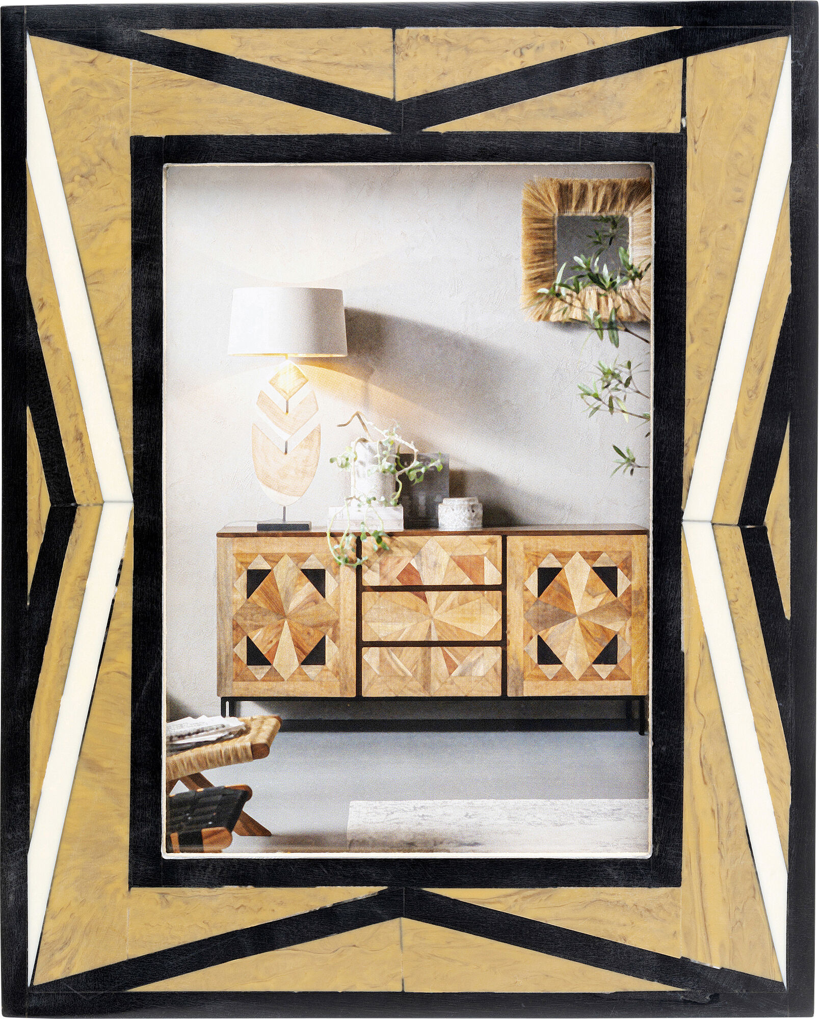 Ramka na zdjęcia trójkąty MDF 19x24 cm zdjęcie 13x18 cm – obraz-1