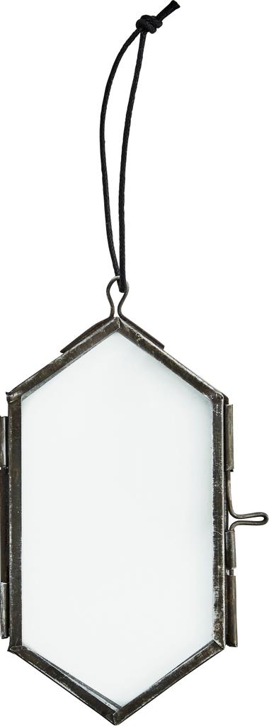 Ramka na zdjęcia wisząca 7x13 cm czarna – obraz-1