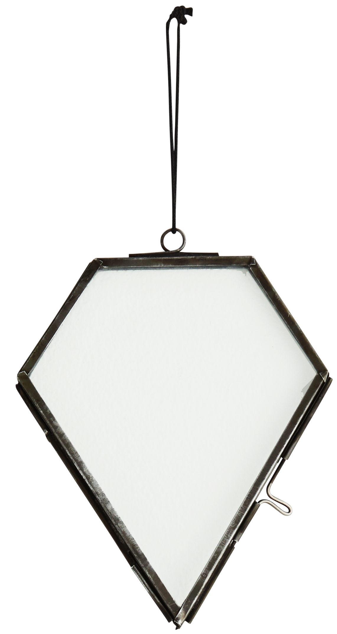 Ramka wisząca na zdjęcia Basil 10x13 cm czarna – obraz-1