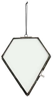 Ramka wisząca na zdjęcia Basil 14x17 cm czarna – obraz-1