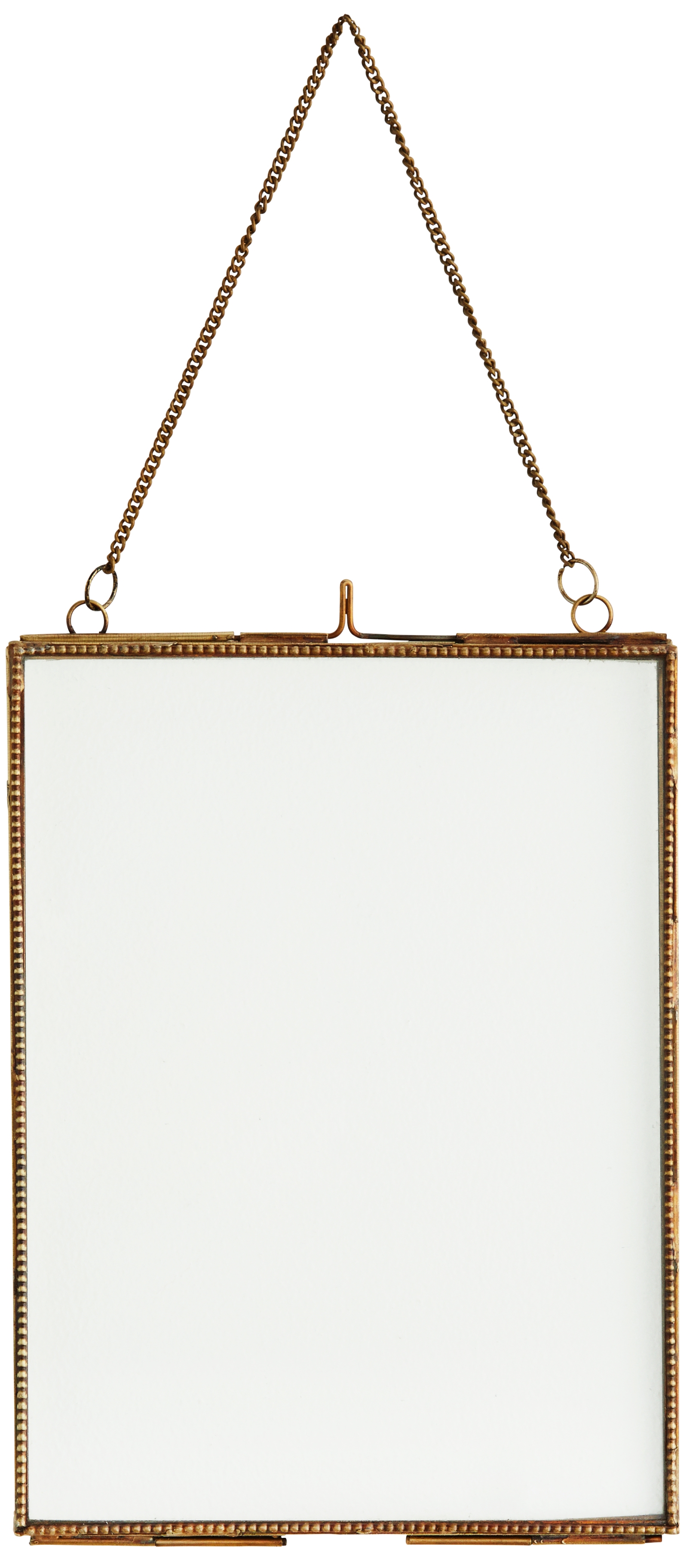 Ramka wisząca na zdjęcia Moe 15x20 cm miedziana	 – obraz-1