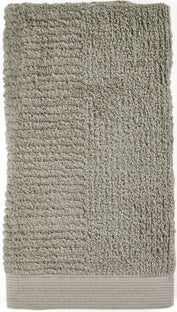Ręcznik łazienkowy bawełniany zielony 50x100 cm – obraz-1