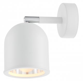 Reflektor Spark 1 LED ∅10x17 cm biały – obraz-1