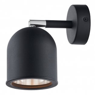 Reflektor Spark 1 LED ∅10x17 cm czarny – obraz-1