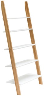 Regał Ashme 85x180 cm biały – obraz-1