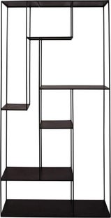 Regał Expo 90x180 cm czarny – obraz-1