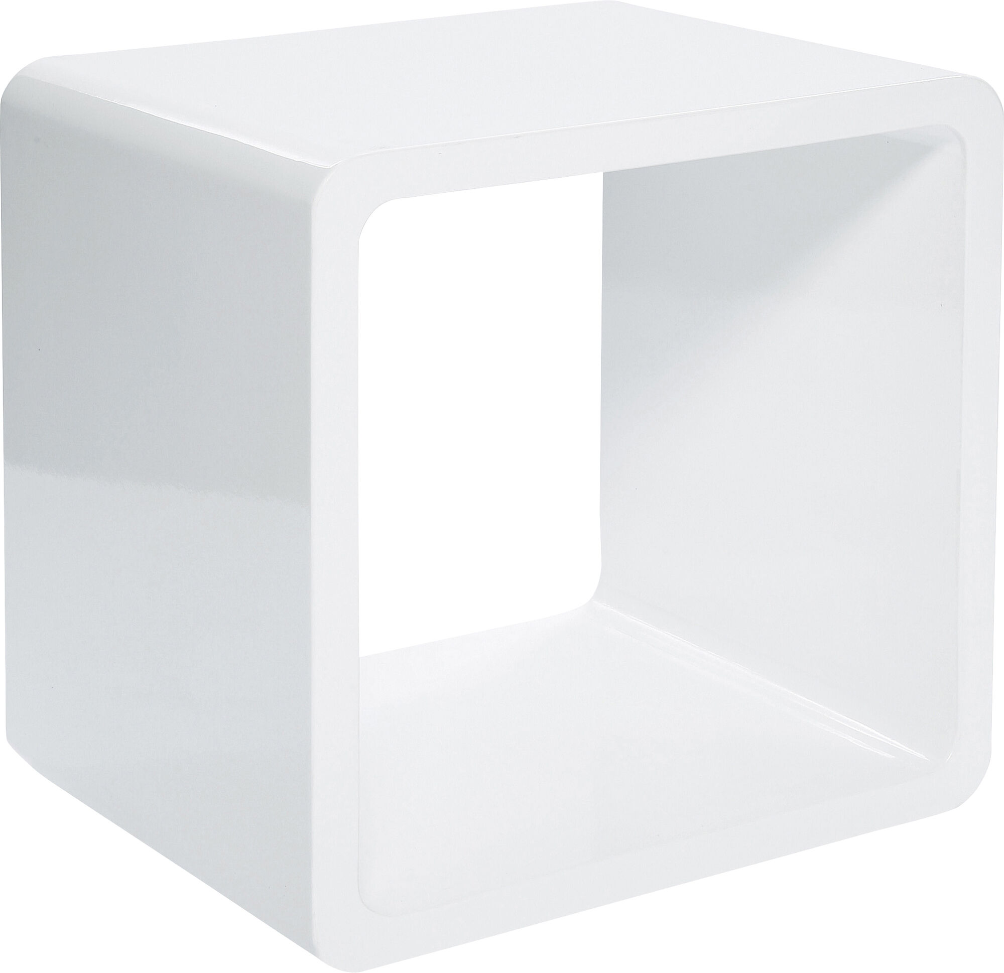 Cubo Lounge MDF blanco – Imagen-1.