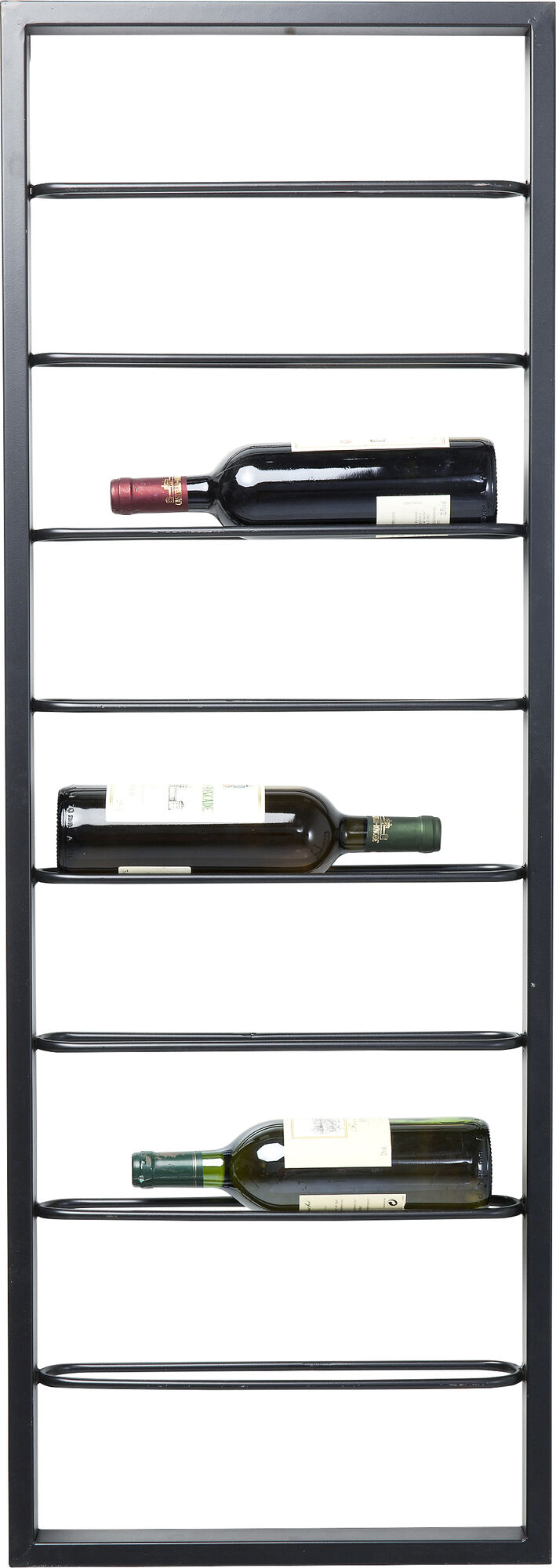 Regał na wino Bistro 42x120 cm czarny – grafika-1.