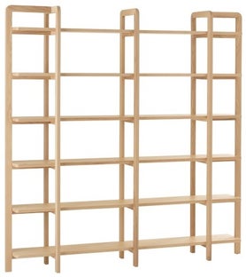 Regał Scandinav 200x200 cm drewniany – obraz-1