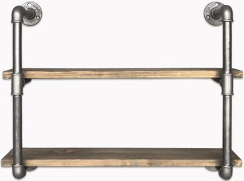 Regał ścienny Boruraf 60x40 cm naturalny – obraz-1