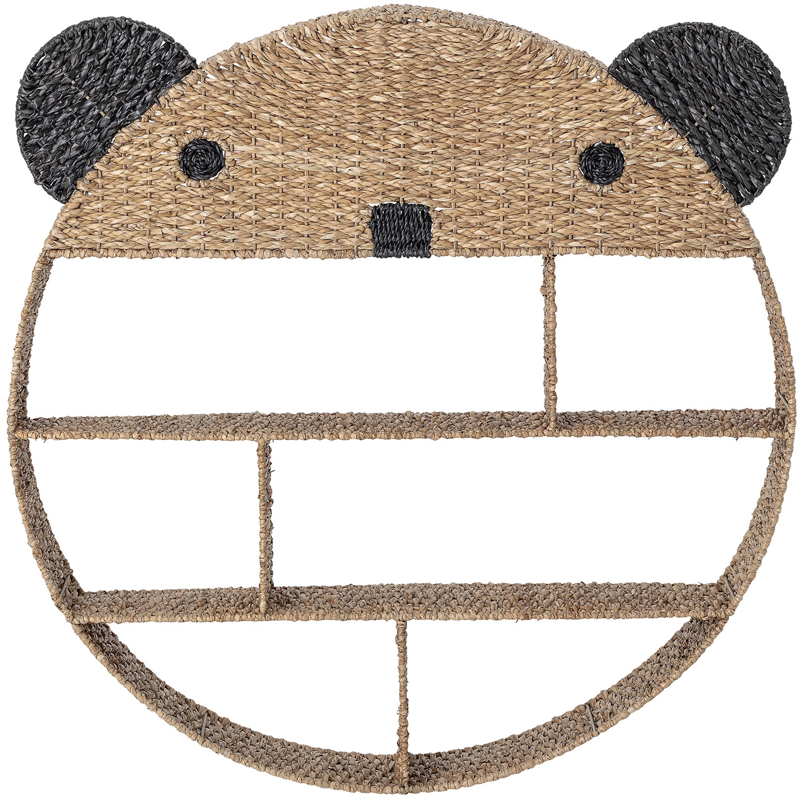 Regał ścienny Oli 92x98 cm naturalny – obraz-1