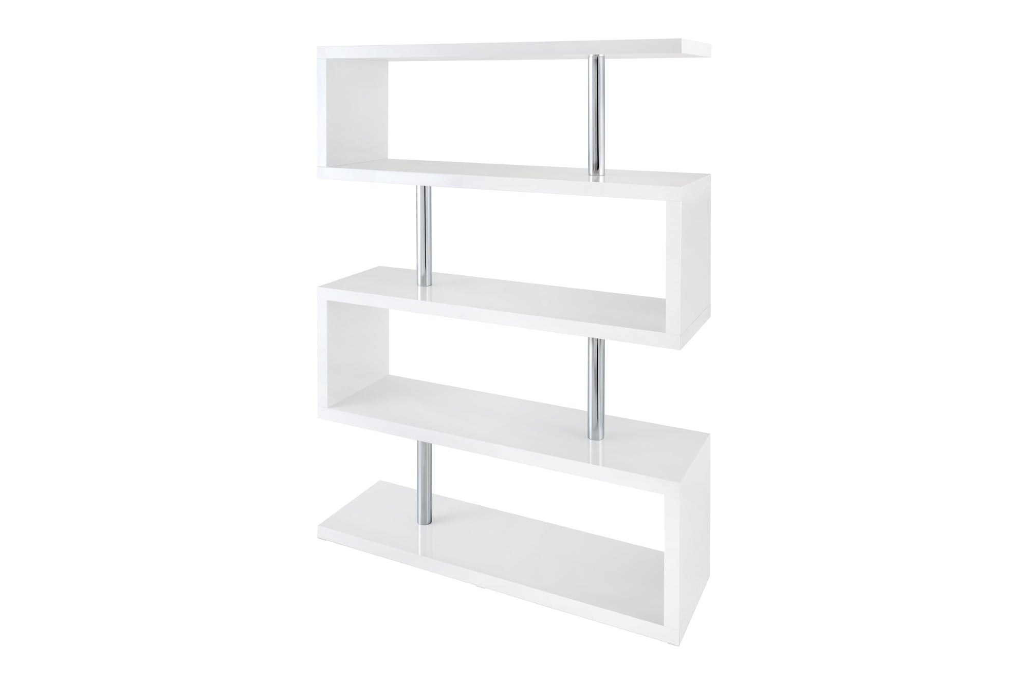 Regał Snake 165 cm biały – grafika-1.