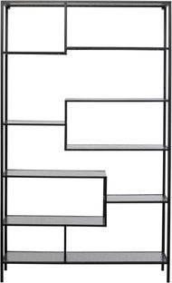 Etagère Loft noir Bubble 115x195cm – Imagen-1.