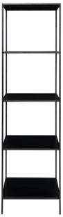 Regał metalowy czarny 170x51x36 cm – grafika-1.