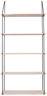 Regał wiszący drewniany 145x65x17 cm – grafika-1.